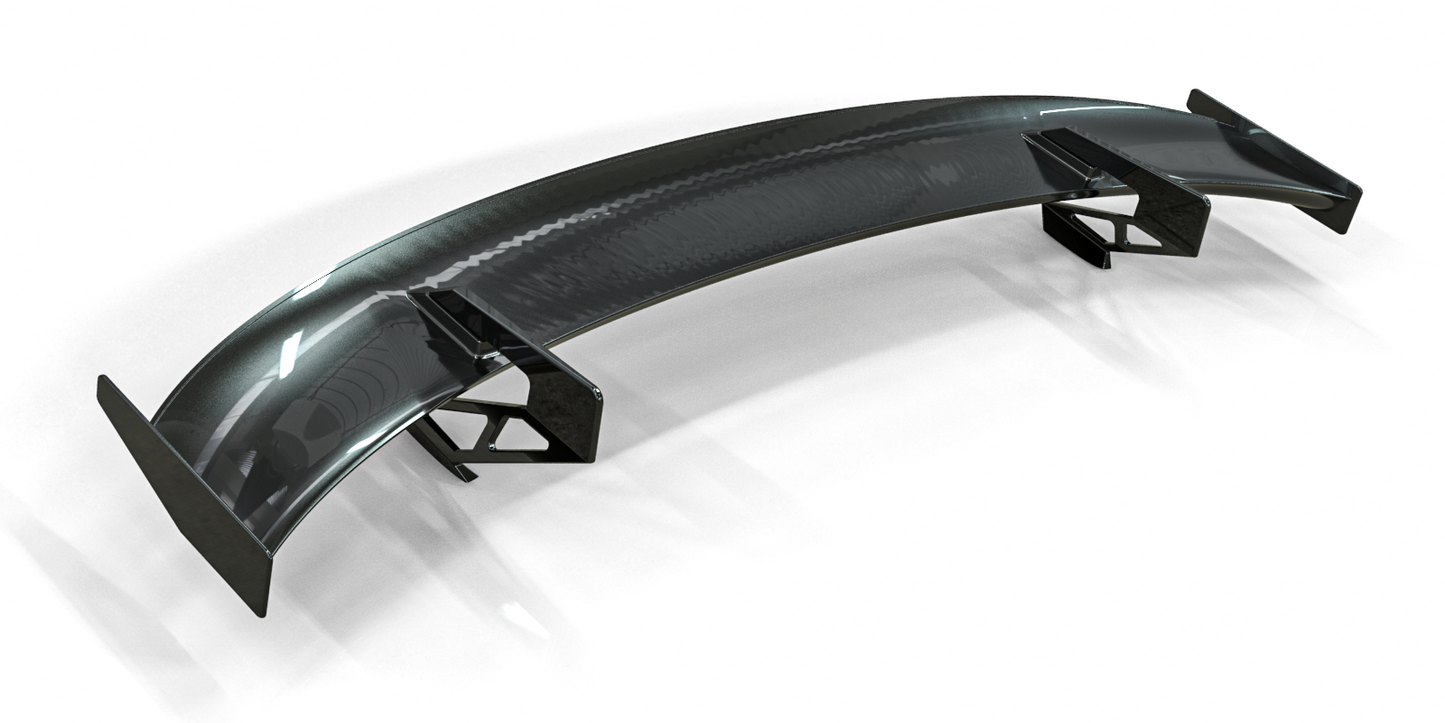 AUDI R8 (4S Gen 2) Carbon Fibre Rear Wing Spoiler (Performance Pack Swan Neck Style)