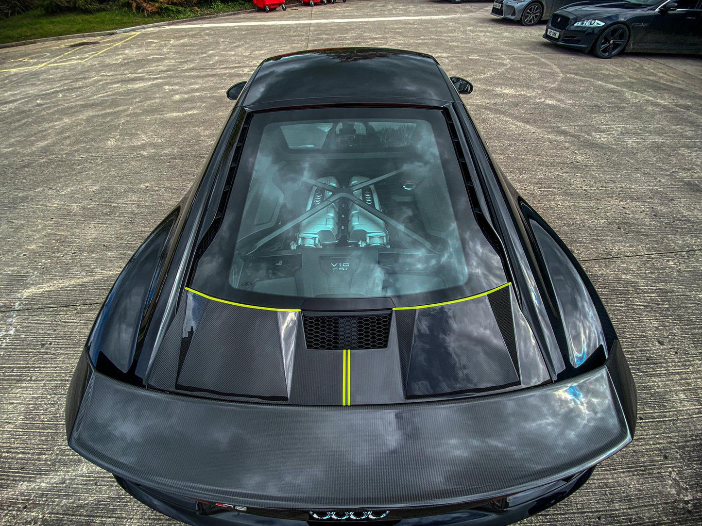 AUDI R8 (4S Gen 2) Carbon Fibre Rear Air Intake System