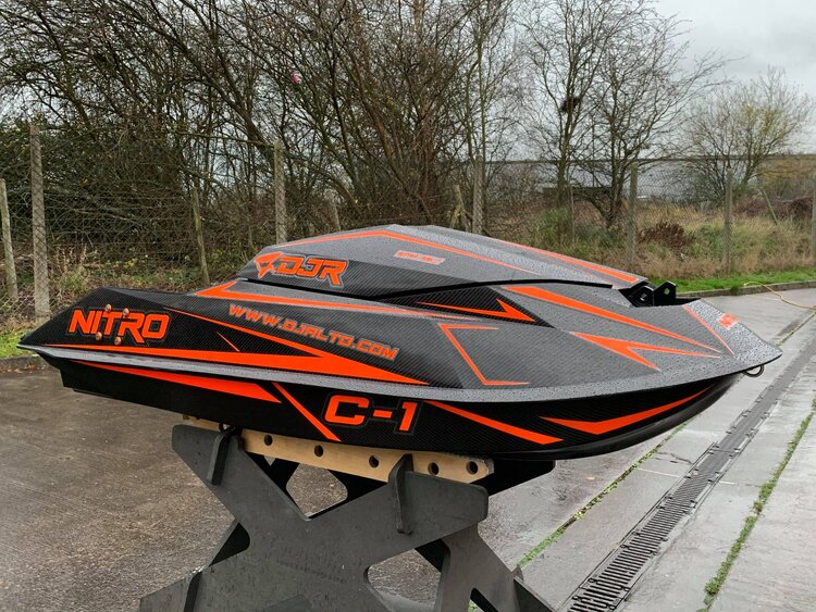 NITRO (DJR) C-1  Carbon Fibre Freestyle Jetski Hull