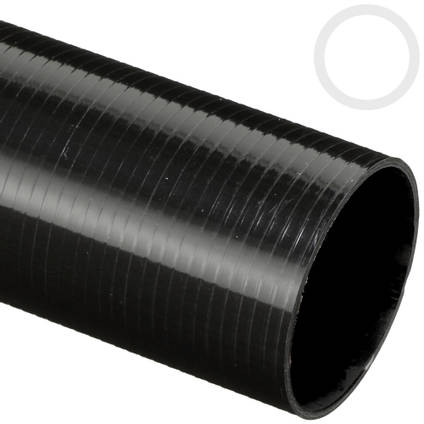 40mm (37mm) Roll Wrapped Carbon Fibre Tube