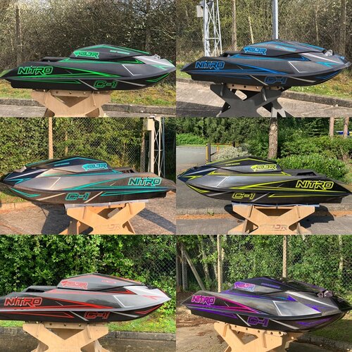 NITRO (DJR) C-1  Carbon Fibre Freestyle Jetski Hull