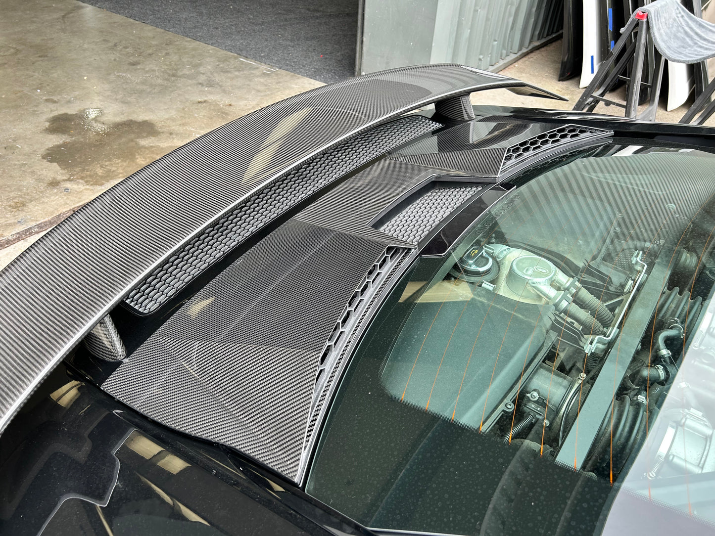 AUDI R8 (4S Gen 2) Carbon Fibre Rear Air Intake System