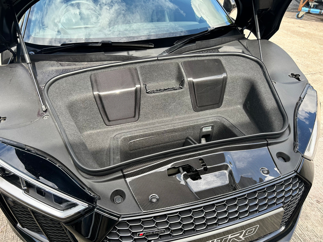 AUDI R8 (4S Gen 2) Luggage/Hood Front Compartment Trim Panels (Set of 3)