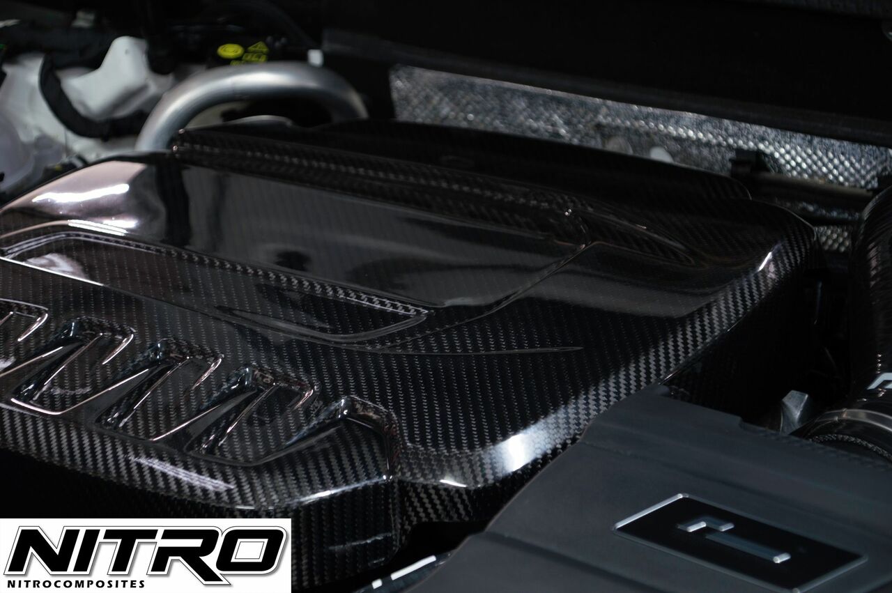 AUDI S1 (2014-2018) 8X Carbon Fibre Engine Cover for 2.0L TFSI