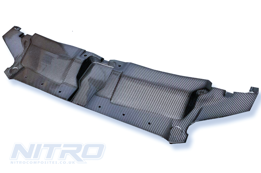 AUDI A6/S6 (2011-2017) C7 Full Carbon Fibre Radiator Cover (Slam Panel)