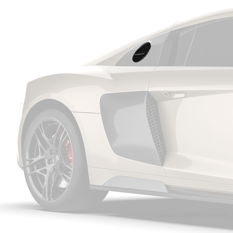 AUDI R8 (4S Gen 2) Carbon Fibre Fuel / Gas Cap (Coupe)