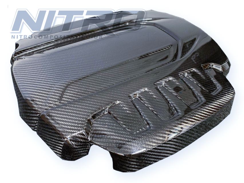 AUDI S3 (2013-2020) 8V Carbon Fibre Engine Cover for 2.0L TFSI