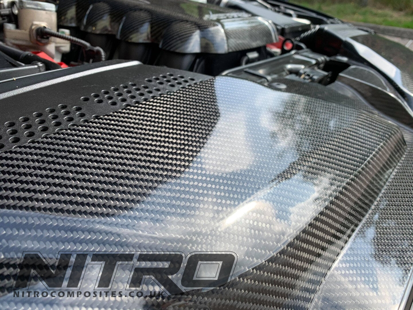 AUDI RS4 (2012-2015) B8 Full Carbon Fibre Radiator Cover (Slam Panel) for 4.2L V8 FSI